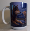 Picture of Wolf Brothers Ceramic Mug with Full-Sized Handle, 15-Ounce - Designer Daniel Smith