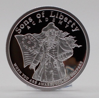 2020 Silver Shield Proof Crypto Crucible Silver Round-Mini Mintage w/ Box & CoA 