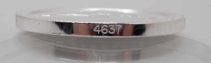 Picture of Apollo 11  | Eagle Landing | 50th Anniversary - July 20, 1969 - July 20, 2019  (1oz Silver Round Proof) Coin | (Limited Numbered Edition)