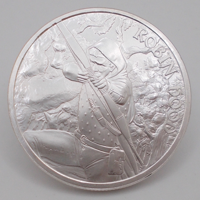Picture of Medieval Legends Robin Hood (1 oz Silver Round) Coin