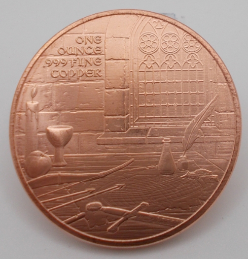 Picture of Medieval Legends Robin Hood (1oz Copper Round) Coin