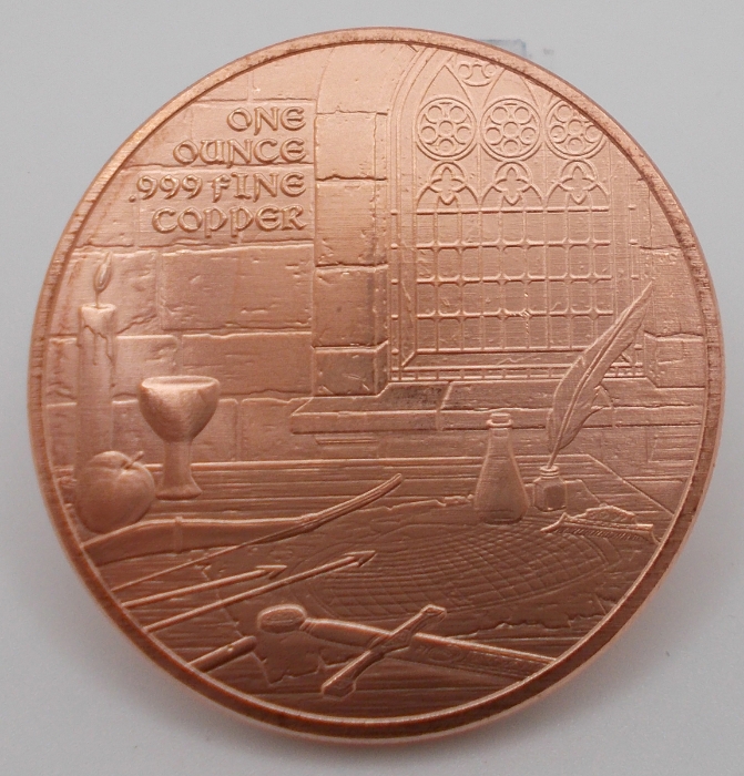 Picture of Medieval Legends Robin Hood (1oz Copper Round) Coin