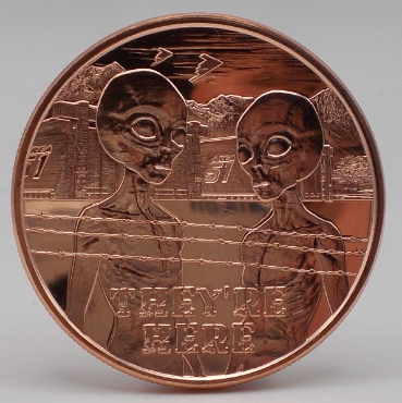 Picture for category Alien - Commemorative Rounds