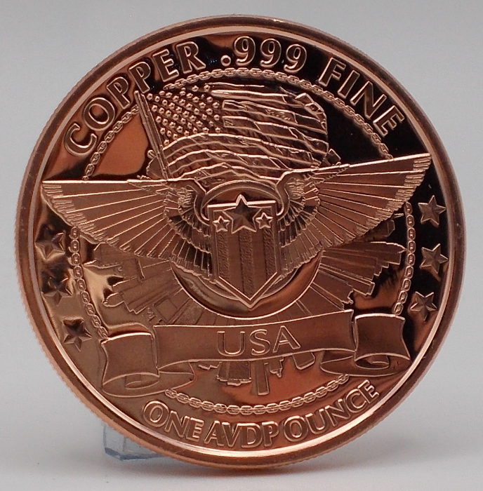 Picture of They’re Here  -Aliens - 1oz Copper Round (Coin)