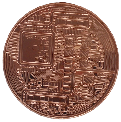 Picture of Ethereum Crypto Commemorative | Blockchain (1 oz Copper Round) Coin