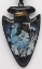 Picture of Arrowhead - Indian Faith Animal Totem Gray and White Wolf Necklace
