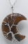 Picture of Tree Of Life - Tigger Eye Healing Crystal Necklace Pendant