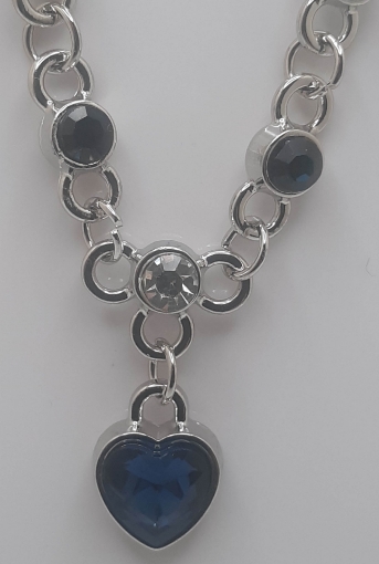 Picture of Ocean Heart Jewelry Crystal Bracelet 