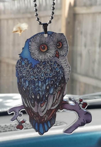 Picture of Owl | Ornament (Blue)