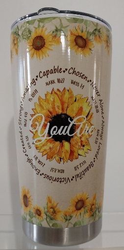 Picture of Butterfly And Flower Tumbler