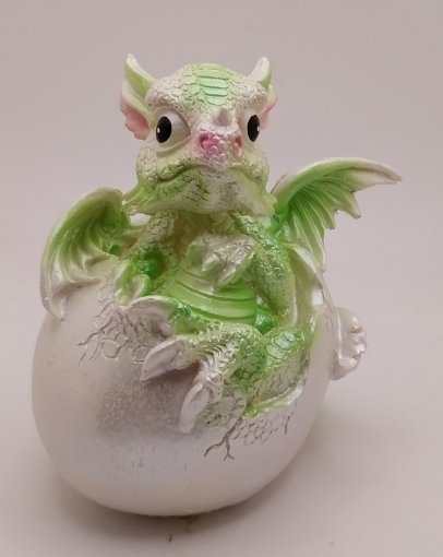 Picture of Dragon Baby hatchling in egg | Green