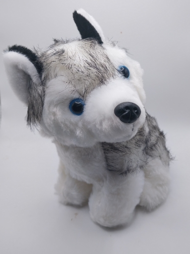 Picture of Husky | White and Grey Plush