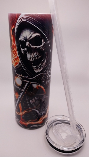 Picture of Reaper on Motorcycle