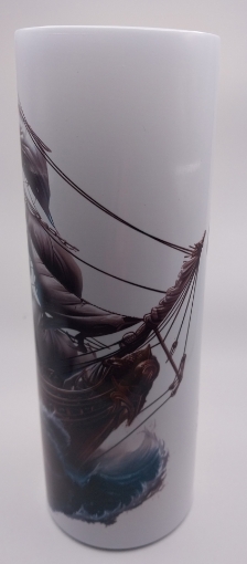 Picture of Pirate Decaying with Ship in storm