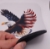 Picture of Eagle  - Large with USA Flag Design on Wings ( Thick Mouse Pad)