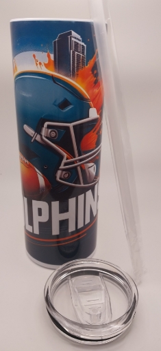 Picture of Miami Dolphins Football City Landscape (Tumbler)