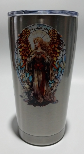 Picture of Angel's with Stained-glass style