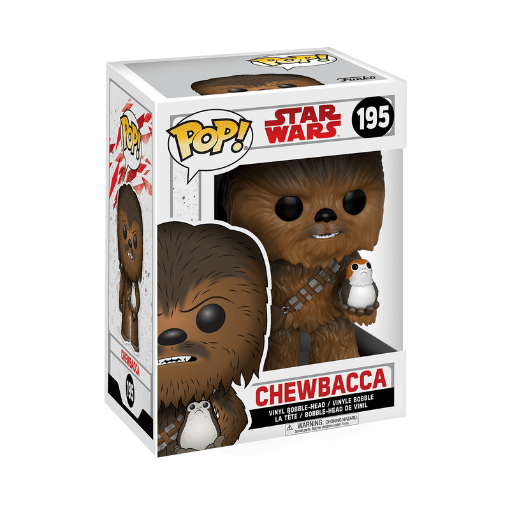 Picture of Chewbacca with Porg | Star Wars Funko Pop