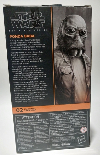 Picture of Ponda Baba | Star Wars The Black Series 6 Inch Action Figure Box Art