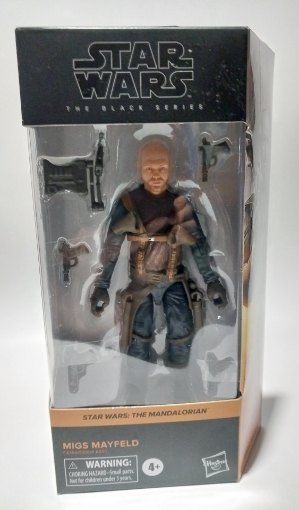 Picture of Migs Mayfeld |Star Wars The Black Series 6 Inch Action Figure Box Art