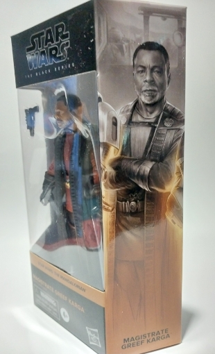 Picture of Magistrate Greef Karga | Star Wars The Black Series 6 Inch Action Figure Box Art (2022 Wave 3)