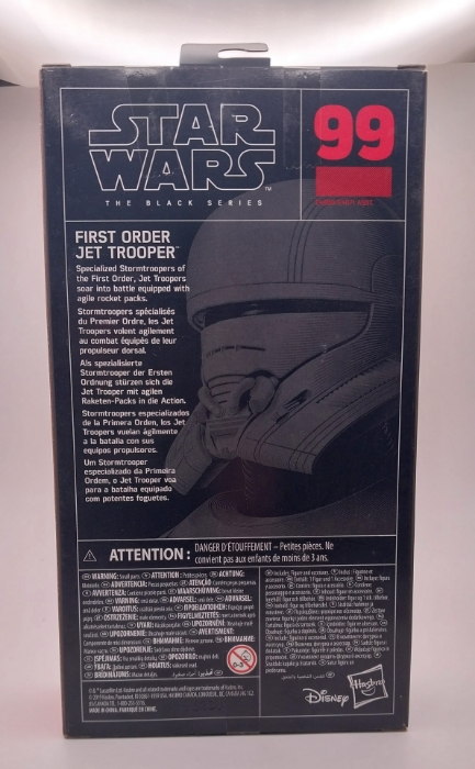Picture of Star Wars The Black Series 6 Inch Action Figure - First Order Jet Trooper