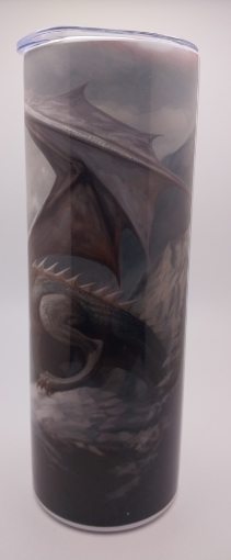 Picture of Ice Dragon on Cliff (20 oz Tumbler)
