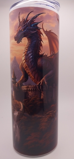 Picture of Dragon and Castle Tumbler