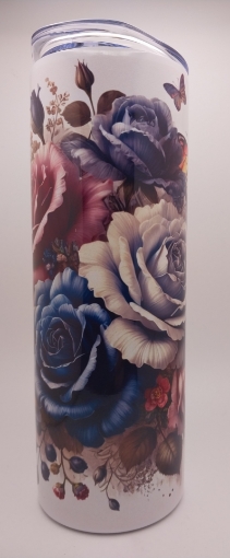 Picture of Roses and Butterflies Tumbler