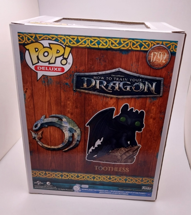 Picture of How to Train Your Dragon Live Action Toothless Deluxe Funko Pop! Vinyl Figure #1792