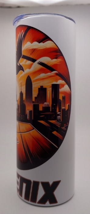 Picture of Phoenix Sun Basketball Tumbler