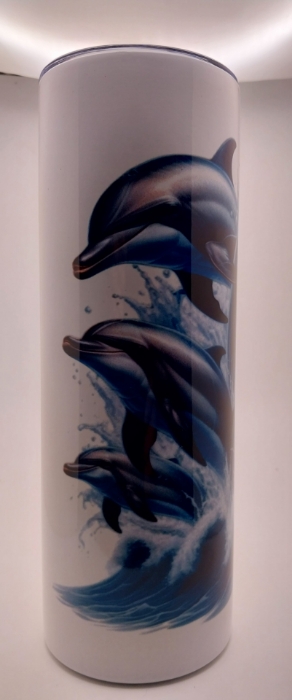 Picture of Dolphins Jumping (Tumbler)