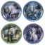 Picture of Unicorn & Maiden Dessert Plate Set of 4