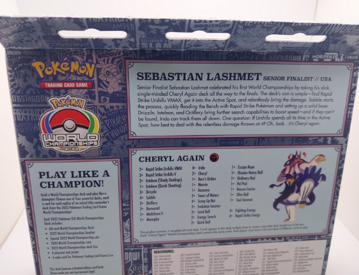 Picture of Pokemon - London 2022 Championship (Cherly Again Deck)