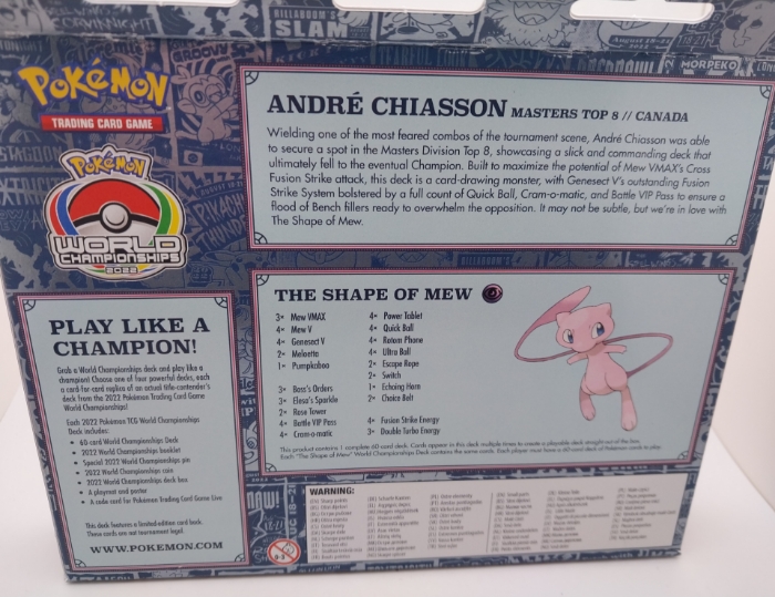 Picture of Pokemon - London 2022 Championship (The Shape of MEW Deck)